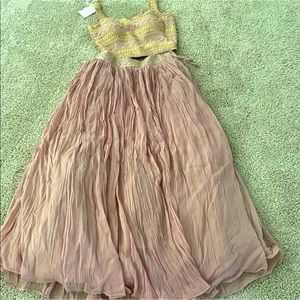 Baby Pink Chiffon Lehenga Choli